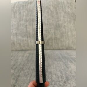 Triton Tungsten Carbide Silver Tone